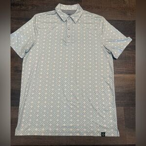 Threadgrit Men's Polo Shirt Pearl Snap Western Shirt Size Small Short Sleeve